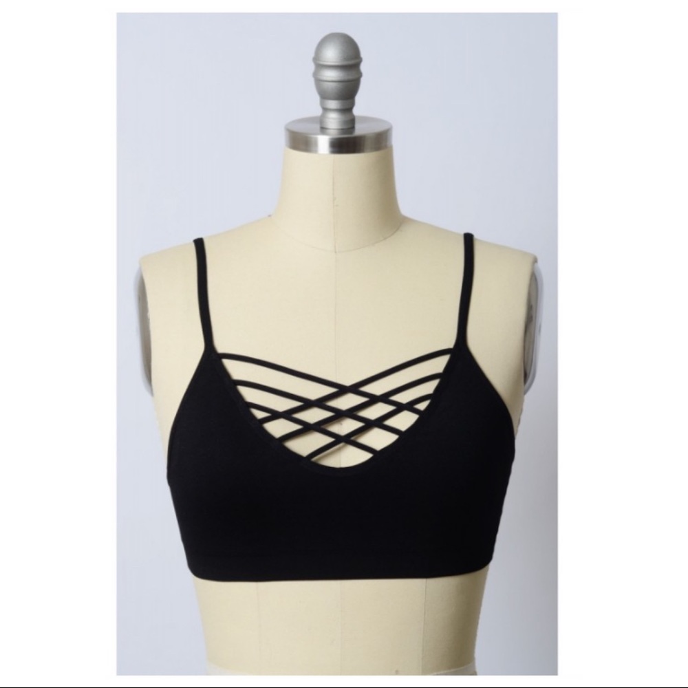 New Cozy Strappy Bralette - Picture 4 of 4